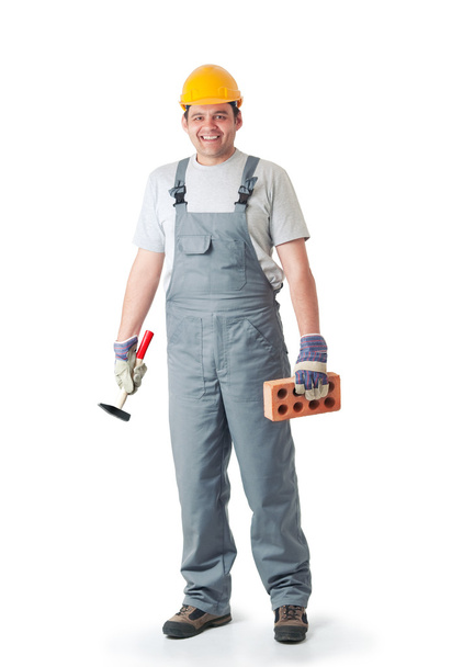 Home repair man isolated - Photo, Image