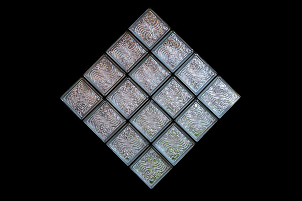 Pattern of glass block wall. - Photo, Image