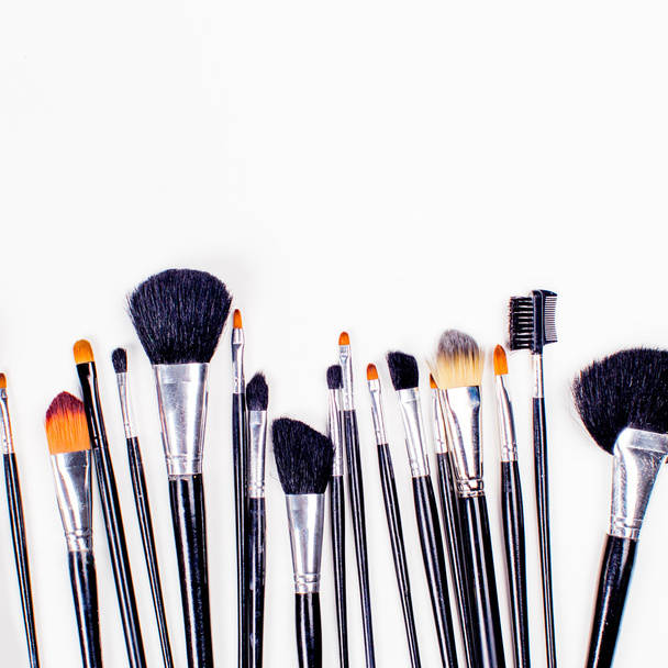 set of cosmetic brushes - Foto, Imagem