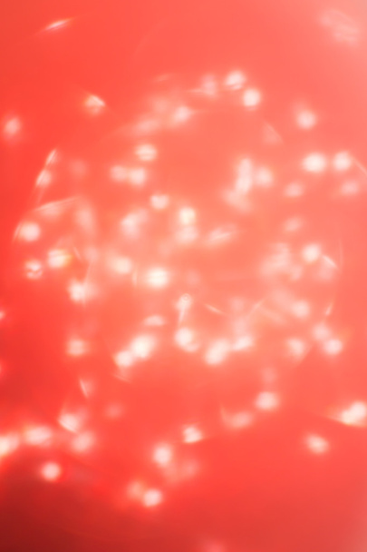 red background, abstract bokeh light celebration blur background - Photo, Image