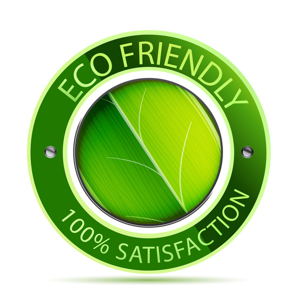 Eco friendly label - Vector, Image