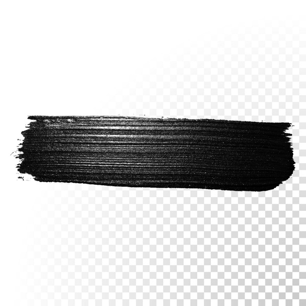 Pennellata pennarello acquerello nero. Guazzo di pittura ad olio vettoriale
 - Vettoriali, immagini