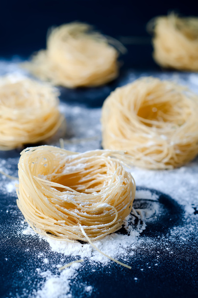 Fresh pasta and ingredient - Foto, Bild