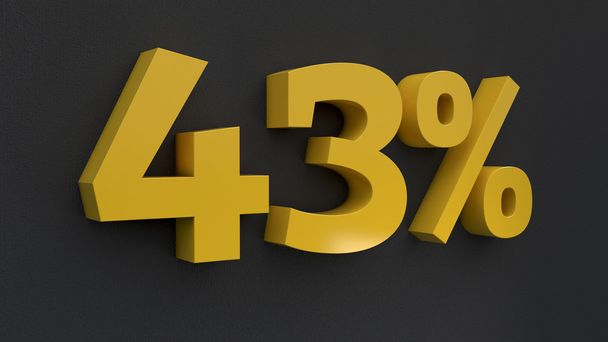 Number Percent text - Photo, Image