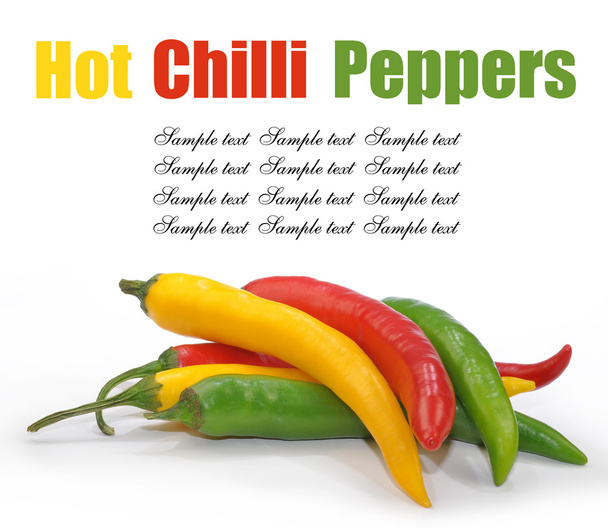 Hot chilli peppers - Fotoğraf, Görsel