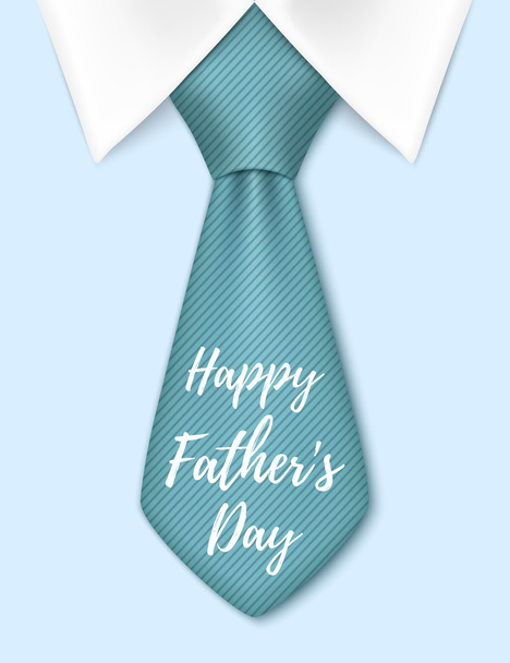Happy Fathers Day background. - Vector, Imagen