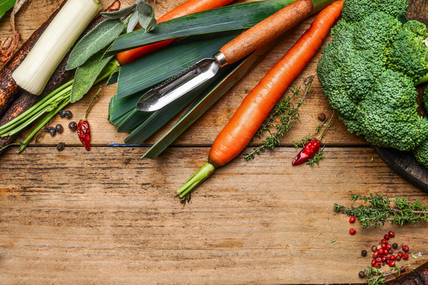 Fresh healthy vegetables - Fotó, kép