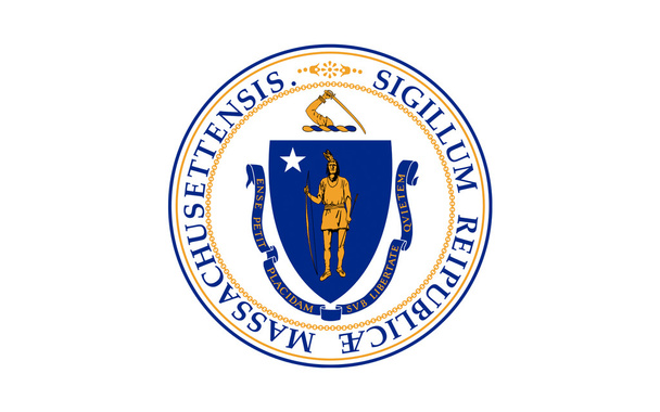 Massachusettsin lippu, Yhdysvallat
 - Valokuva, kuva