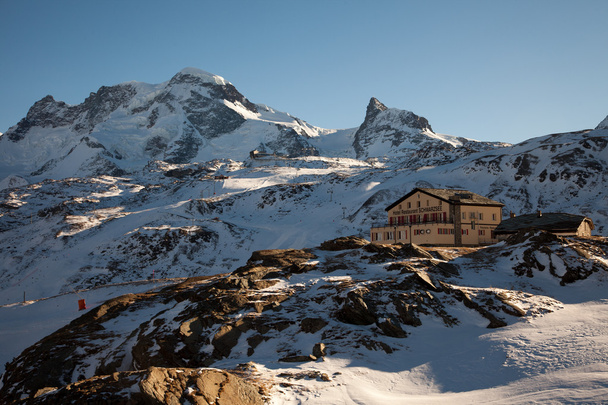 Manzaralar Zermatt ve Matterhorn, İsviçre - Fotoğraf, Görsel