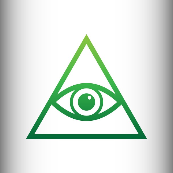 Всі видимі символи піраміди ока
 - Вектор, зображення