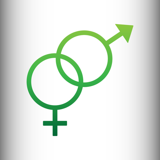 Σημάδι σύμβολο του σεξ - Διάνυσμα, εικόνα