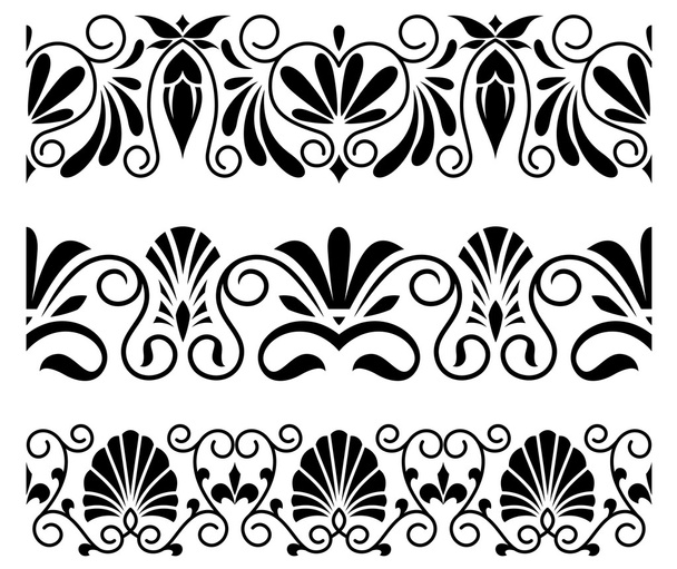 Floral ornaments and embellishments - Vector, Image