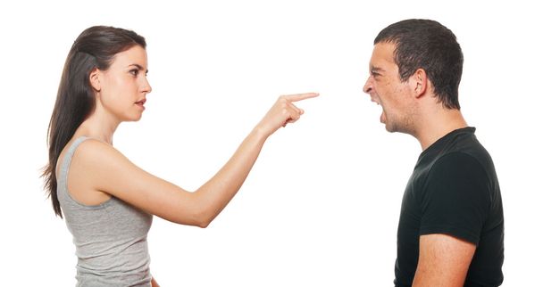 Unhappy young couple having an argument - Photo, Image
