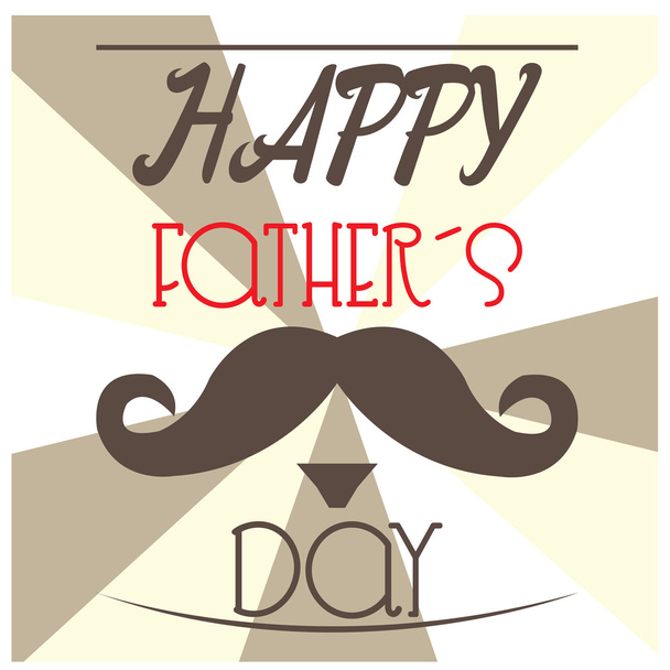 Happy Father's day - Vetor, Imagem