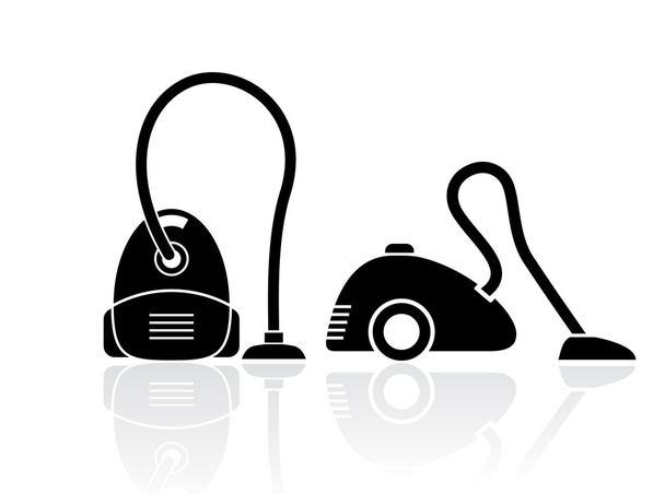 Vacuum cleaner icons - Vector, Image