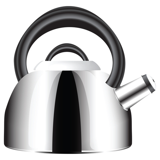 Whistling kettle - Vecteur, image