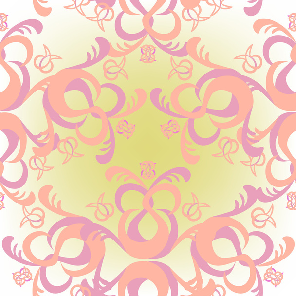 The solemn seamless pattern of pink color. vector illustration - Διάνυσμα, εικόνα