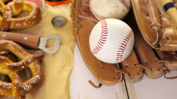 Baseball fél az élelmiszer - Felvétel, videó