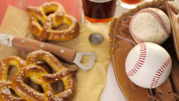 Beyzbol parti gıda - Video, Çekim