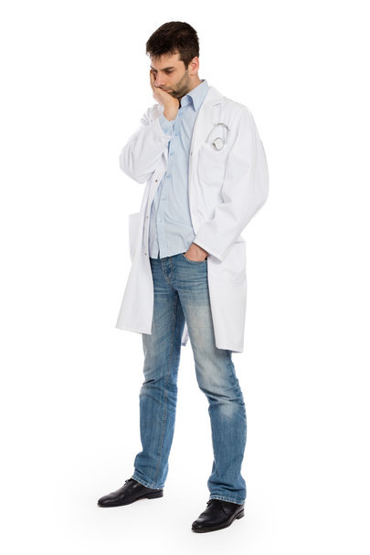 Male doctor, concept of healthcare and medicine - Fotoğraf, Görsel