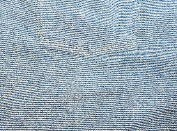 Textura de cerca de jean azul o denim
 - Foto, Imagen