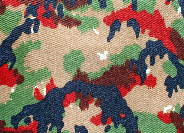 Švýcarská vojenská kamufláž textilie textura - Fotografie, Obrázek