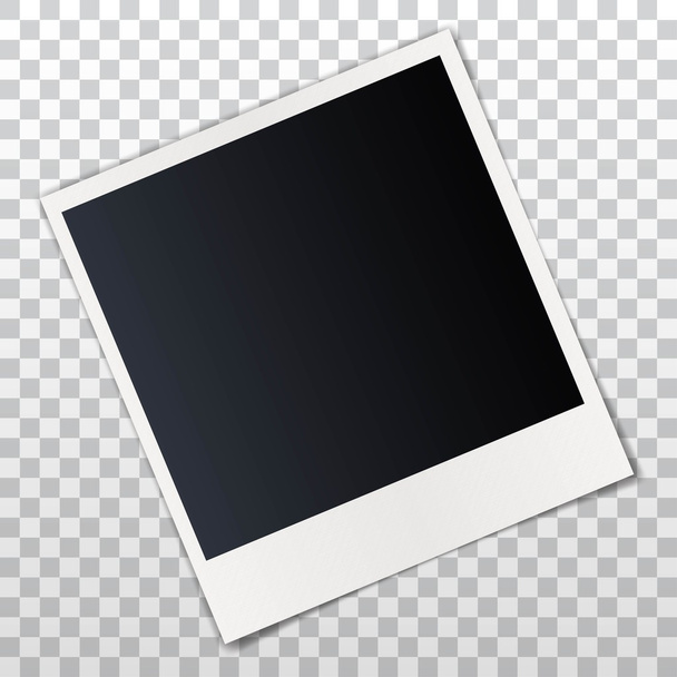 Photo Frame with shadow - Vector, imagen
