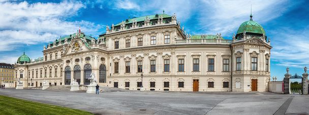 Slavný palác Belvedere ve Vídni, Rakousko - Fotografie, Obrázek