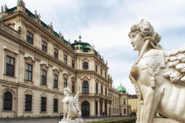 Figuur in Belvedere, Vienna - Foto, afbeelding