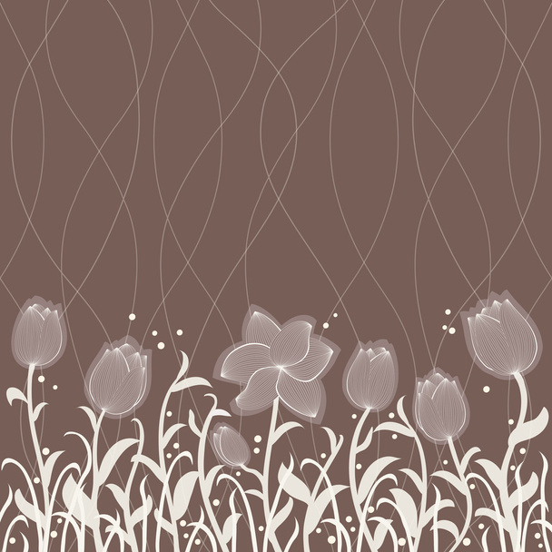  floral invitation pattern - Foto, afbeelding