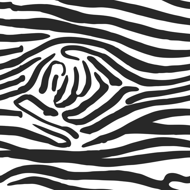 zebra izi deseni - Vektör, Görsel