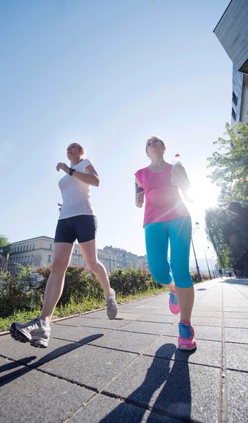 female friends jogging - Photo, Image
