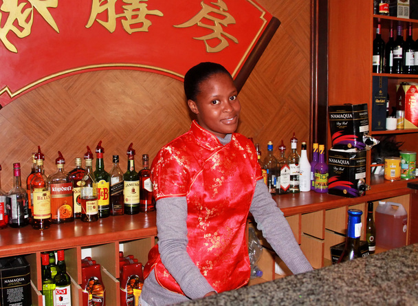 Chinese Restaurant Bar Lady - Photo, Image