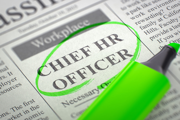 Were Hiring Chief HR Officer. - Fotó, kép