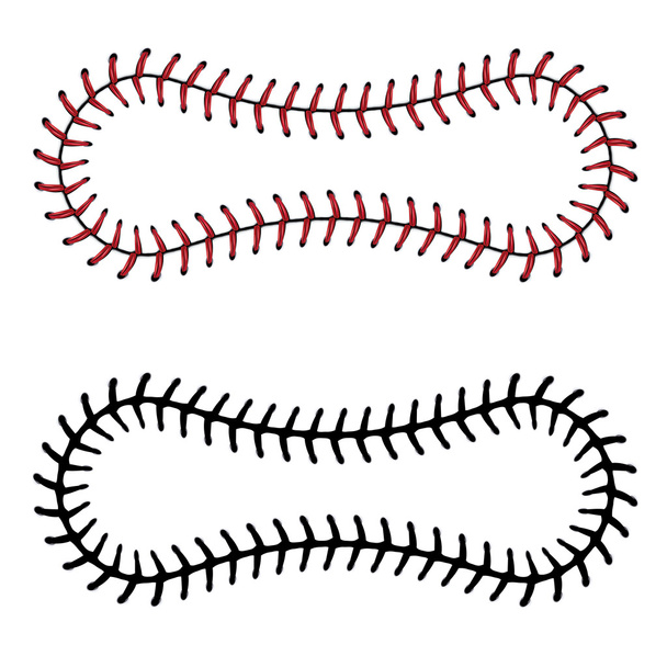 Бейсбольное кружево
 - Вектор,изображение