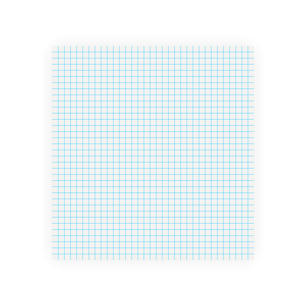 Pagina van een notebook in het vak - Vector, afbeelding