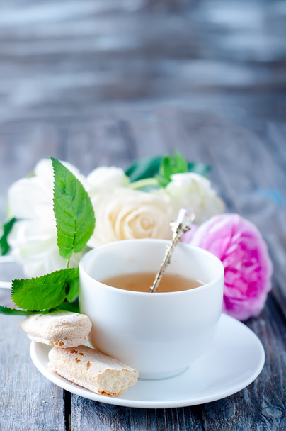 Чай в стилі Shabby Chic
 - Фото, зображення