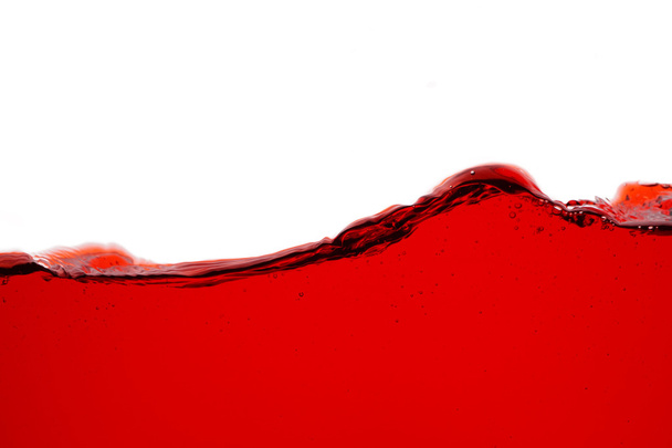 Red wine splash - close up abstract backgroun - 写真・画像