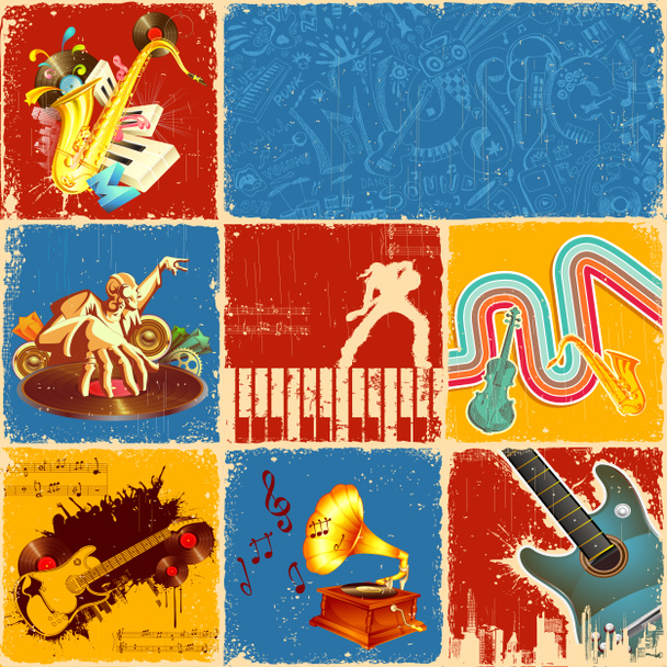 Collage musical
 - Photo, image