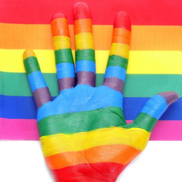 Gay mão
 - Foto, Imagem