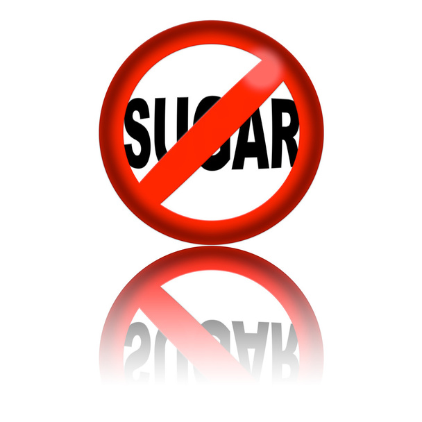 Nessun segno di zucchero 3D Rendering
 - Foto, immagini