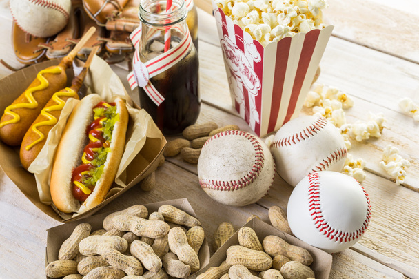 Baseball strana potravin - Fotografie, Obrázek