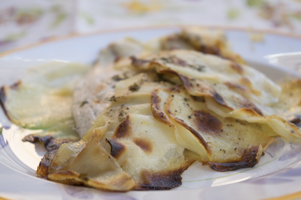 Potato-Crusted plaice Fillets - Photo, Image