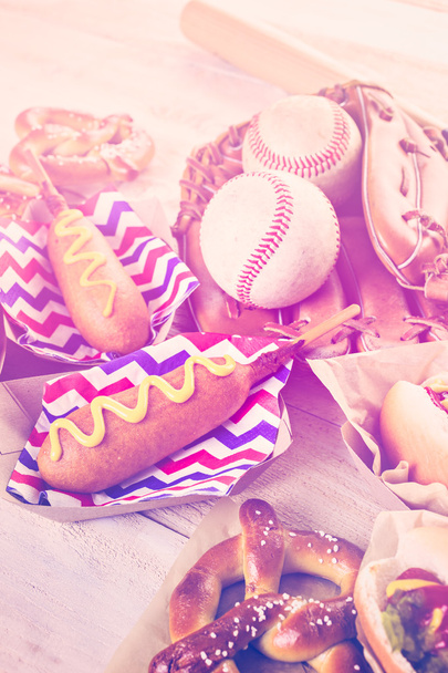 Baseball party food  - Photo, Image