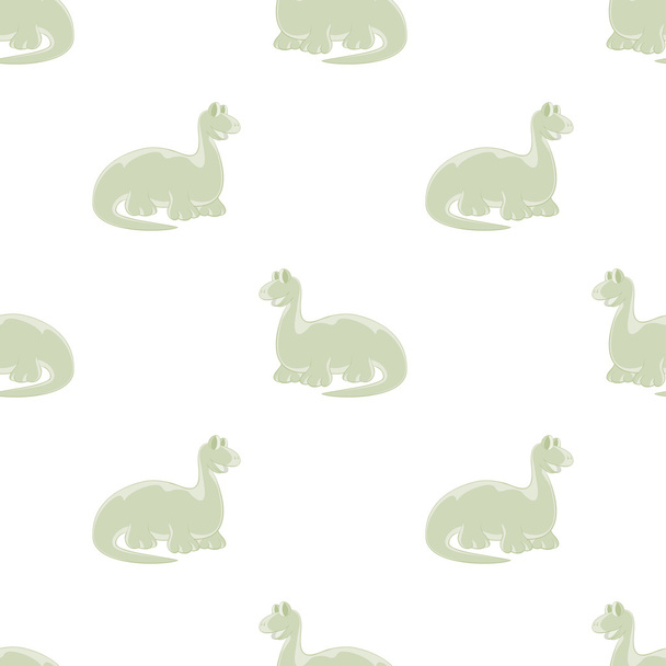 Dino seamless background - Vector, Image