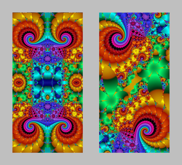 Copertura del telefono cellulare indietro con bel modello multicolore in f
 - Foto, immagini