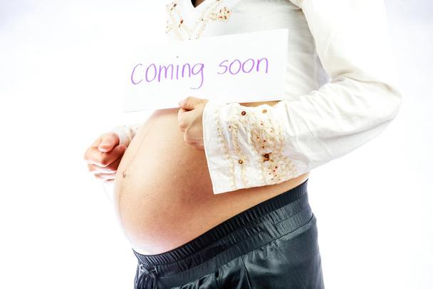 Ninth month of pregnancy. - Foto, Imagem