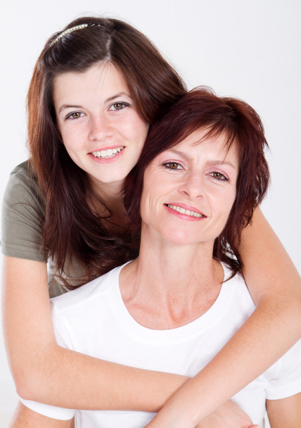 Happy mother and teen daughter - Foto, immagini