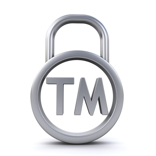 Trademark sign padlock - Photo, Image
