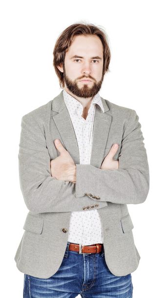 portrait of bearded man - Photo, Image